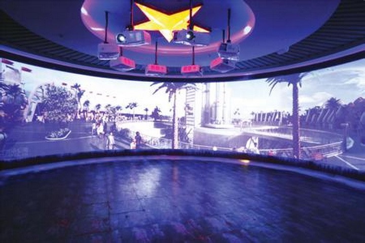 環幕投影 環幕投影