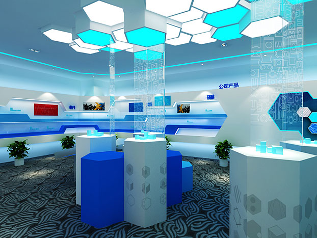 企業展廳產品展示設計 企業展廳產品展示設計