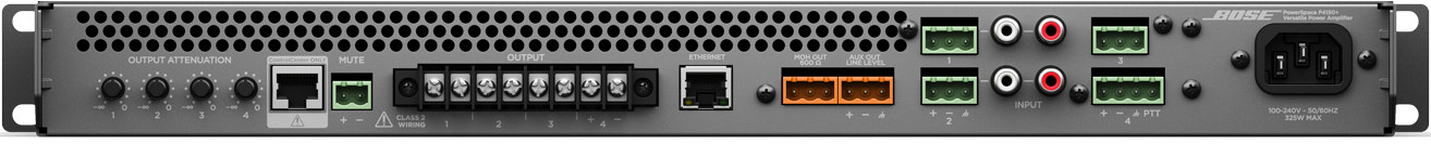 BOSE PowerSpace P4150+功放機背面 BOSE PowerSpace P4150+功放機背面