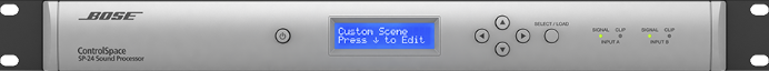 BOSE ControlSpace SP-24 音頻信號處理器 BOSE ControlSpace SP-24 音頻信號處理器