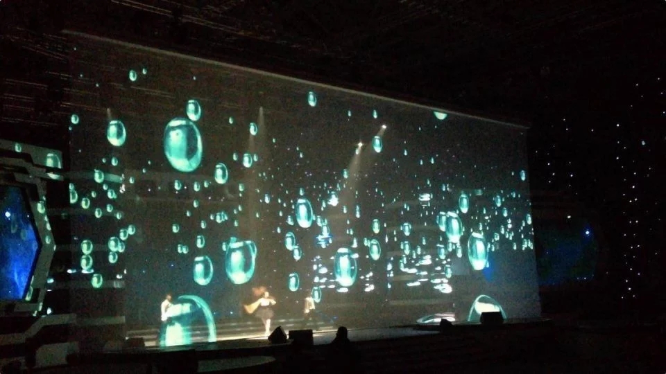 投影融合沉浸式顯示系統 投影融合沉浸式顯示系統