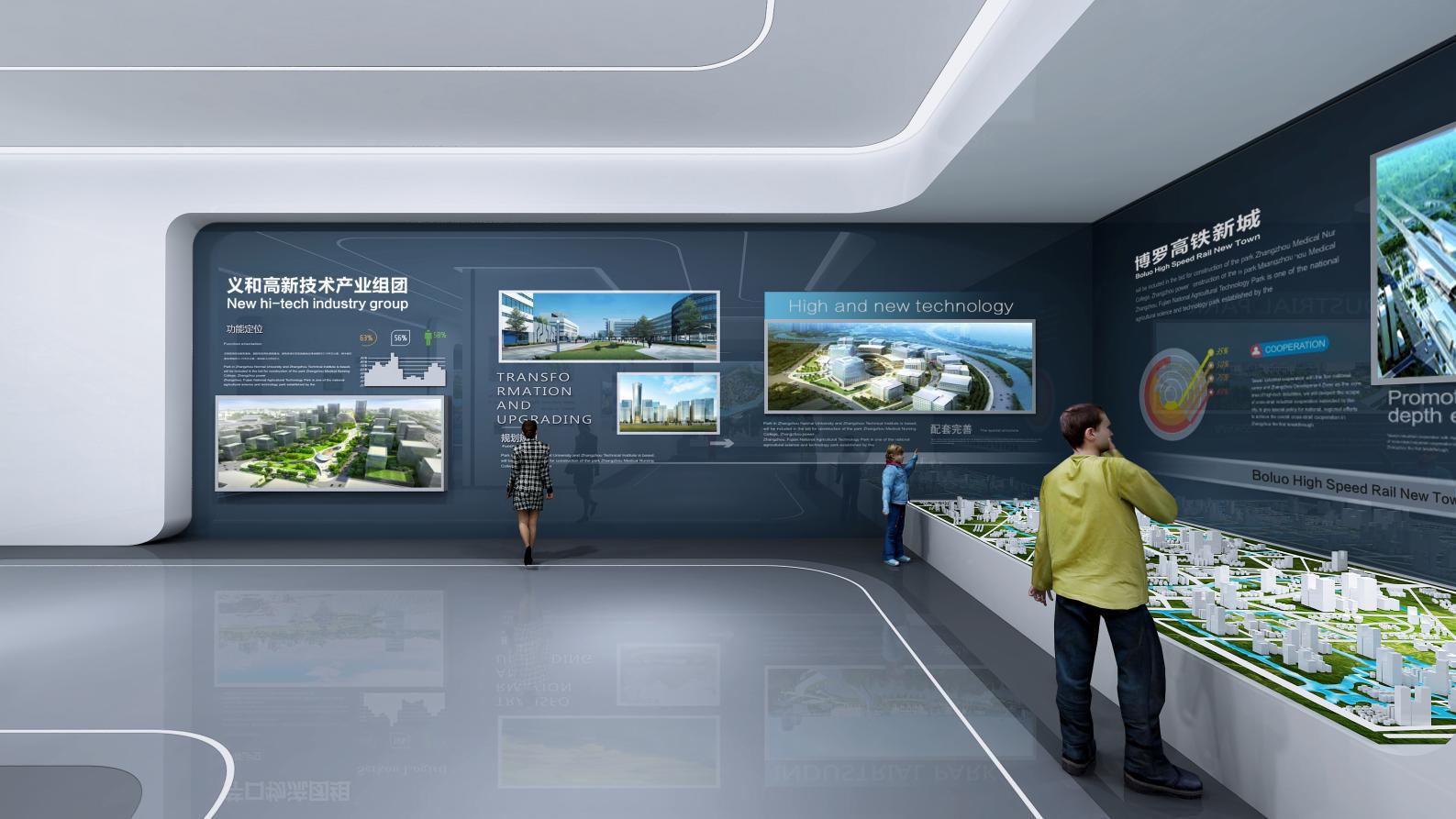 城市規劃館展廳設計 城市規劃館展廳設計