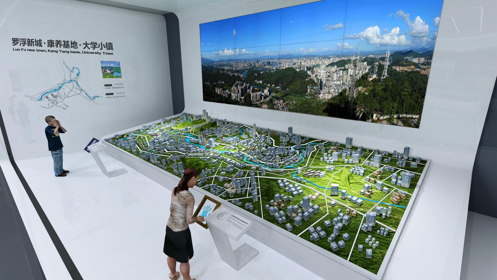 城市規劃館展廳設計 城市規劃館展廳設計