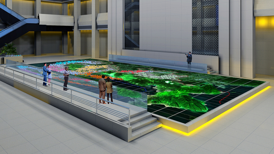 互動多媒體數字沙盤 互動多媒體數字沙盤