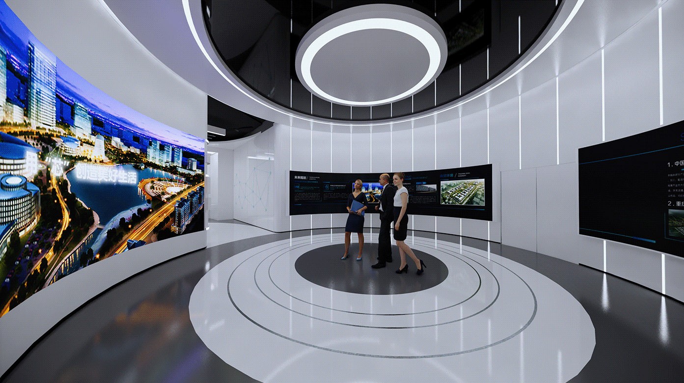 企業展廳空間設計 企業展廳空間設計